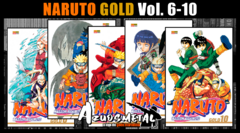 Kit Naruto Gold - Vol. 6-10 [Mangá: Panini]