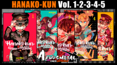 Kit Hanako-kun e os mistérios do colégio Kamome - Vol. 1-5 [Mangá: Panini]