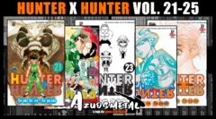 Kit Hunter X Hunter - Vol. 21-25 [Reimpressão] [Mangá: JBC]