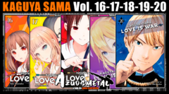 Kit Kaguya Sama - Love is War - Vol. 16-20 [Manga Panini]