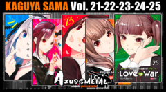Kit Kaguya Sama - Love is War - Vol. 21-25 [Manga Panini]