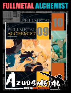 Kit Fullmetal Alchemist (FMA) - Especial - Vol. 9 e 10 [Mangá: JBC] - comprar online