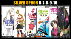 Kit Silver Spoon - Vol. 6-10 [Mangá: JBC]