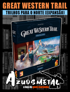 Great Western Trail (2a Edição): Trilhos para o Norte (Expansão) - Jogo de Tabuleiro [Board Game: Galápagos]