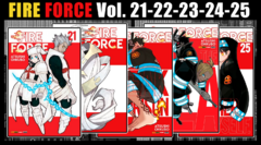Kit Fire Force - Vol. 21-25 [Manga Panini]