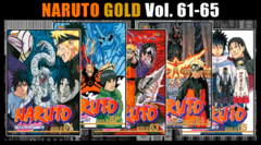 Kit Naruto Gold - Vol. 61-65 [Mangá: Panini]