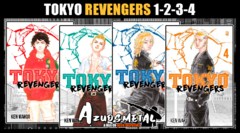 Kit Tokyo Revengers - Vol. 1-4 [Mangá: JBC]