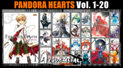 Kit Pandora Hearts - Vol. 1-20 (Coleção Completa) [Mangá: Panini]