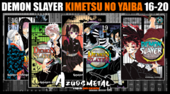 Kit Demon Slayer: Kimetsu No Yaiba - Vol. 16-20 [Mangá: Panini] - comprar online