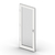 Puerta de Abrir 80 x 205 cm con Vidrio Opalino - Abalum - Productos de diseño y carpinterias de aluminio