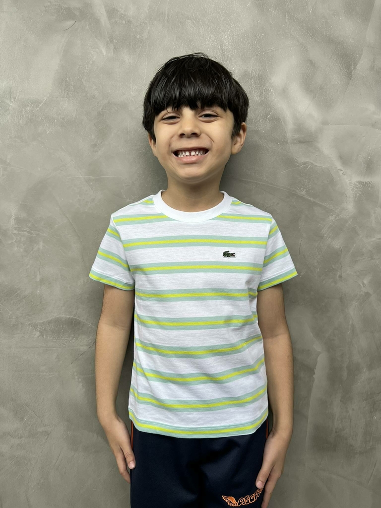 Camiseta Lacoste Infantil | TJ7122 23