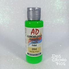 Acrílico Decorativo AD Verde Flúo - 60ml