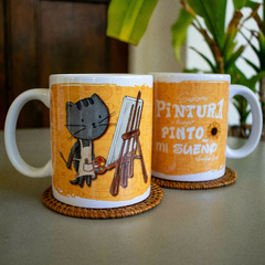 Taza Pelusa Artista