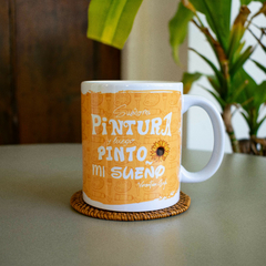 Taza Pelusa Artista en internet