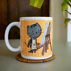 Taza Pelusa Artista - comprar online