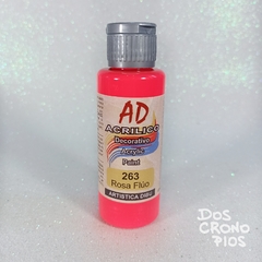 Acrílico Decorativo AD Rosa Flúo - 60ml