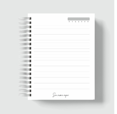 Caderno Pautado - Arte Personalizada - 18x24cm - comprar online