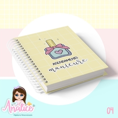 Caderno de Agendamento MANICURE - SEM DATA - 15X21 - loja online