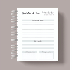 Caderno Gratidão 15,5x21,5 - Masculino - comprar online