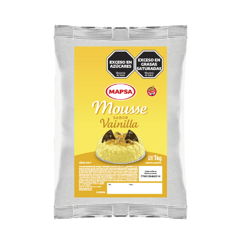 MOUSSE DE VAINILLA X 1KG MAPSA