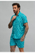 Camisa RedFeather Casual Feather´s Aqua na internet