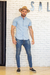 Camisa Zip Off /Zikani MC Gola Padre Jeans - modelagem Slim - loja online