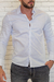 Camisa ML Zikani / Zip Off Branca - modelagem Slim - loja online