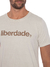 T-Shirt Py Essential Liberdade - Bege na internet