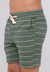 Bermuda Redfeather Winter Stripe Verde e Off - comprar online