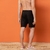 Shorts Ankor Linho Preto - Salvino Store