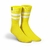 Meia Esportiva Norden Old School Amarelo e Branco