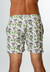 Shorts Redfeather Skull Green Leaves - Salvino Store