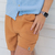 Shorts Ankor Linho Caqui - comprar online