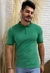 Camisa Polo Zip Off Slim Verde com Zíper - Salvino Store