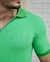 Camisa Polo Zip Off Slim Verde com Zíper na internet