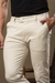 Calça OXN Sarja Alfaiataria Skinny Creme - comprar online