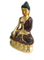 Imagem Buda medicina dourado 13cm - comprar online