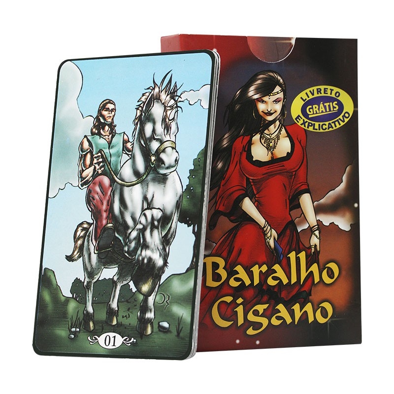 Jogo Cartas Baralho Cigana Do Oriente 36 Cartas E Manual