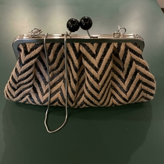 Bolsa Clutch Palha Listrada