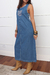 Vestido Jeans Boho • P/M - comprar online