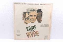 Lp Vinil - Trilha Sonora Filme Vivre Pour Vivre