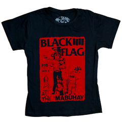 Baby look Black Flag - At The Mabuhay 1980 - loja online