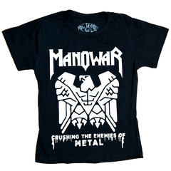 Baby look Manowar - Crushing The Enemies of Metal na internet