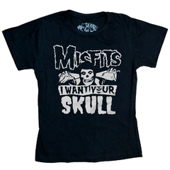 Baby look Misfits - Skulls