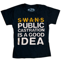 baby look swans public castration is a good idea