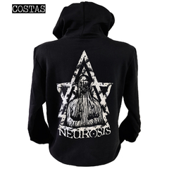 Blusa moletom com capuz Neurosis