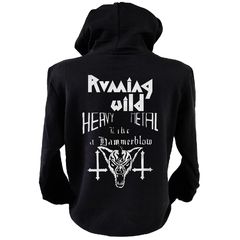 Blusa moletom com capuz Running Wild - Heavy Metal Like A Hammerblow