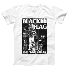 Camiseta Black Flag - At The Mabuhay 1980 na internet