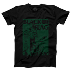Camiseta Black Flag - At The Mabuhay 1980
