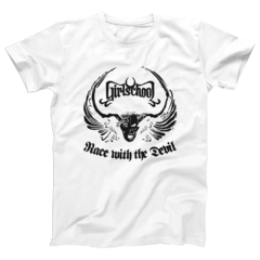 Camiseta Girlschool - Race With The Devil na internet